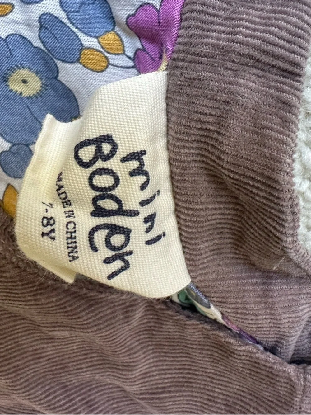 Boden soft microcorduroy